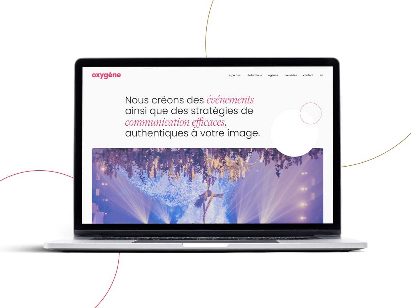 Refonte du site internet d'Oxygène